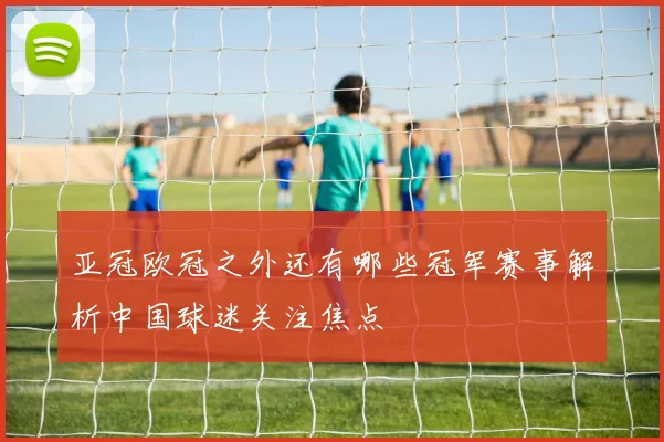 亚冠欧冠之外还有哪些冠军赛事解析中国球迷关注焦点
